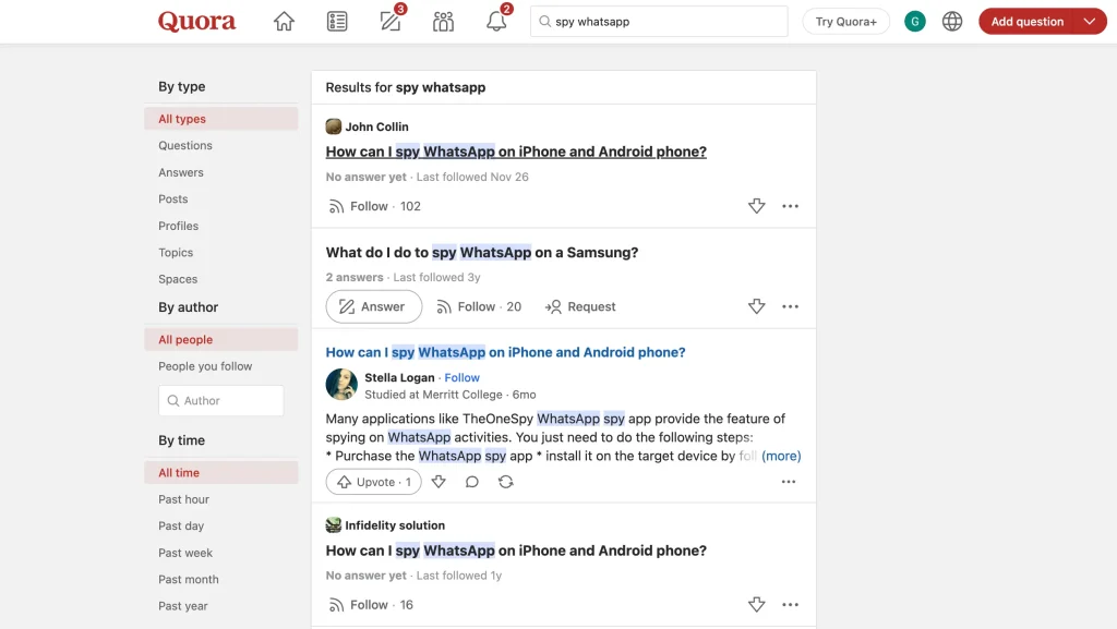 qoura review of gb whatsapp spy