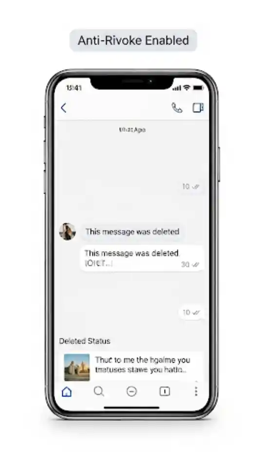 Anti-Revoke Messages & Status