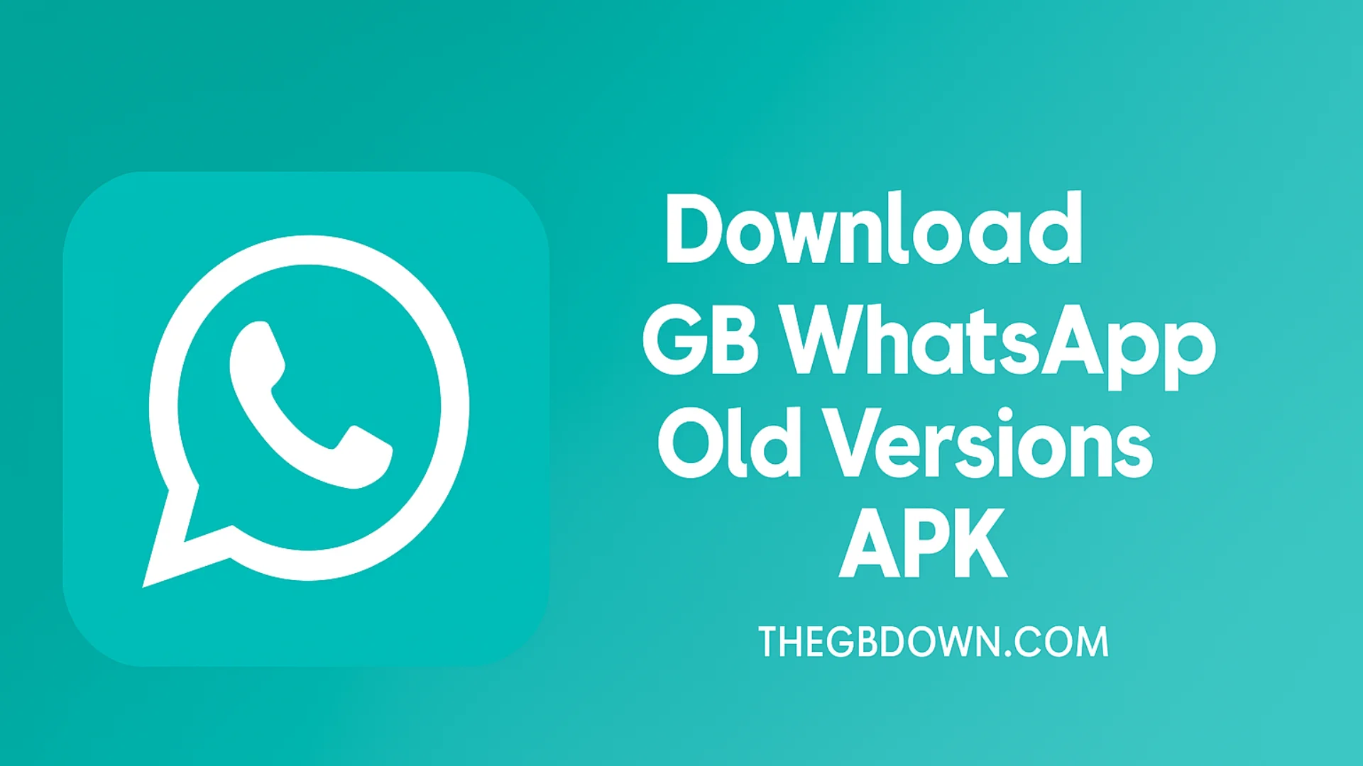 GB WhatsApp Old Version APK